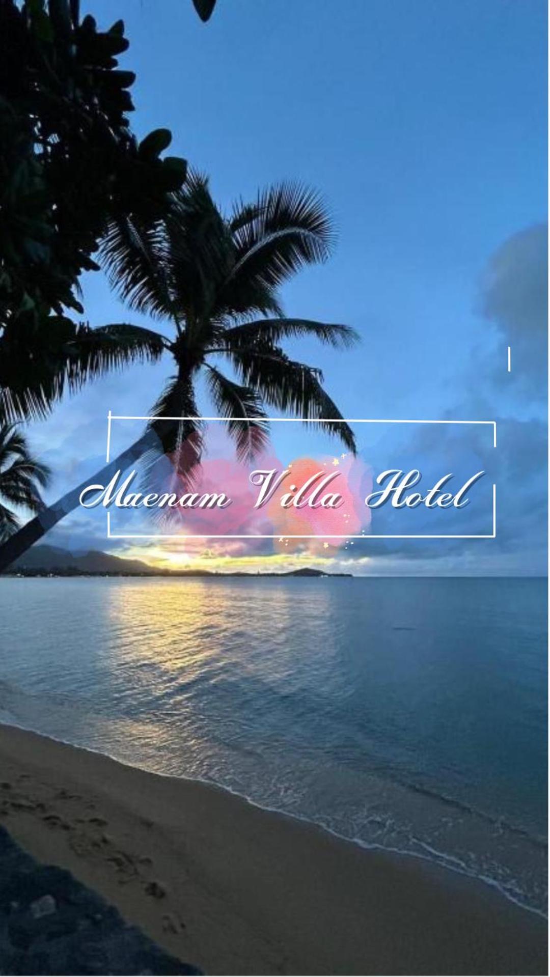 Maenam Villa Hotel Mae Nam Buitenkant foto